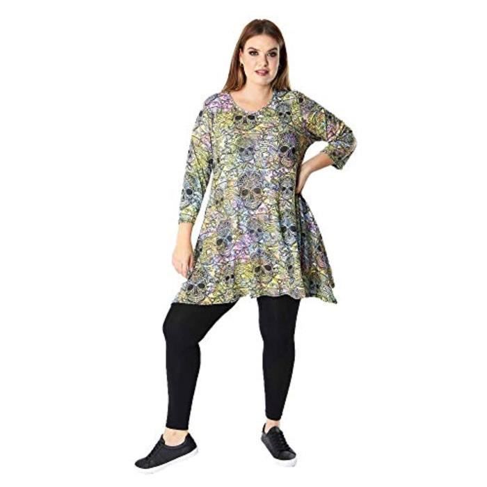 robe imprime tete de mort