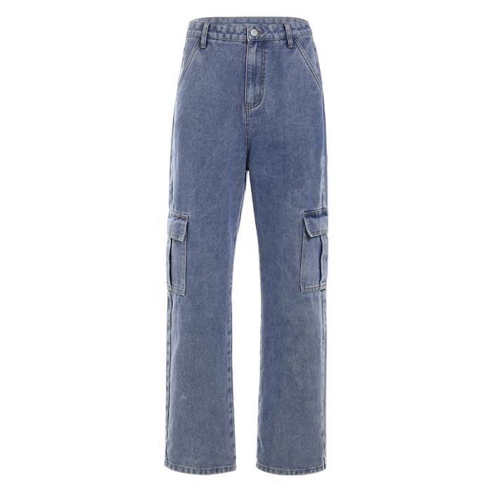 Jeans longs femmes - à jambes larges - FR62LNH