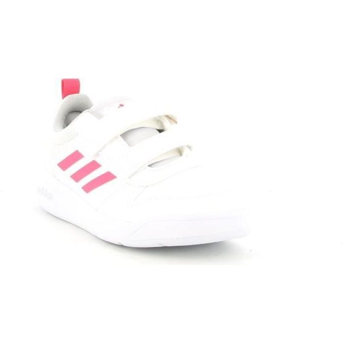 Chaussures de sport filles Adidas Tensaur C Blanc - Scratch - Synthétique