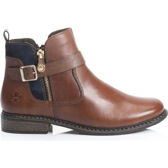 Bottines rieker sales femme marron