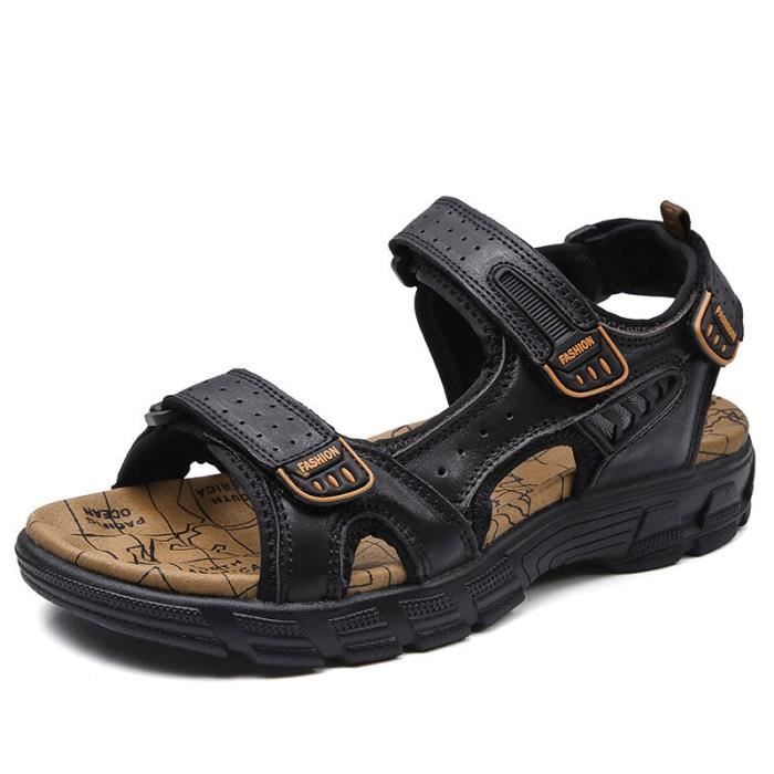 Chaussures De Randonnée Homme Ultra Légères Décontractées - Semelle Caoutchouc, Bout Rond, Talon Plat 4 Cm - Pour Sport, Extérieur, Mode