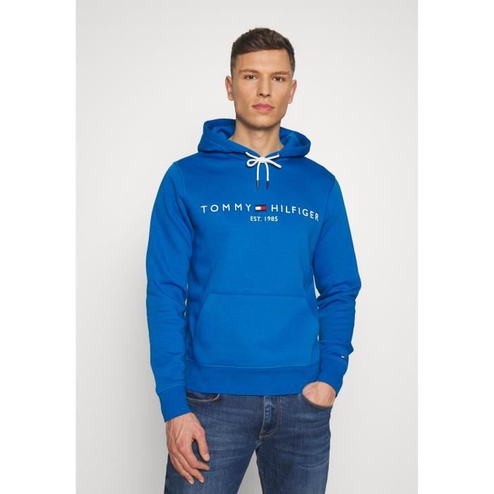 Sweat a Capuche Tommy Hilfiger Bleu Bleu Cdiscount Pret a Porter