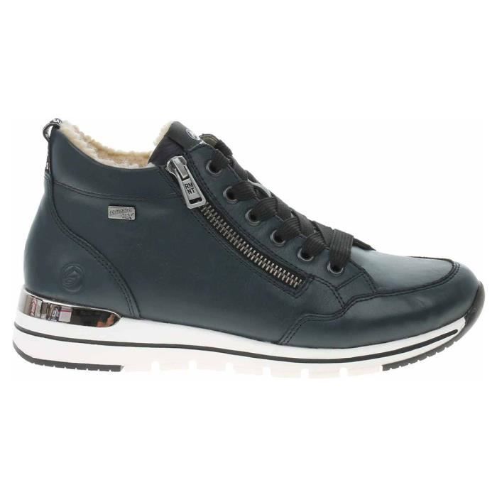 Remonte Chaussures REMONTE R677014 Bleu marine - Femme/Adulte - Lacets - Plat - Cuir
