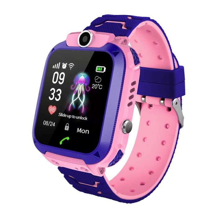 RUMOCOVO Montre Connecte Pour Enfants Avec Carte Sim Anti perte