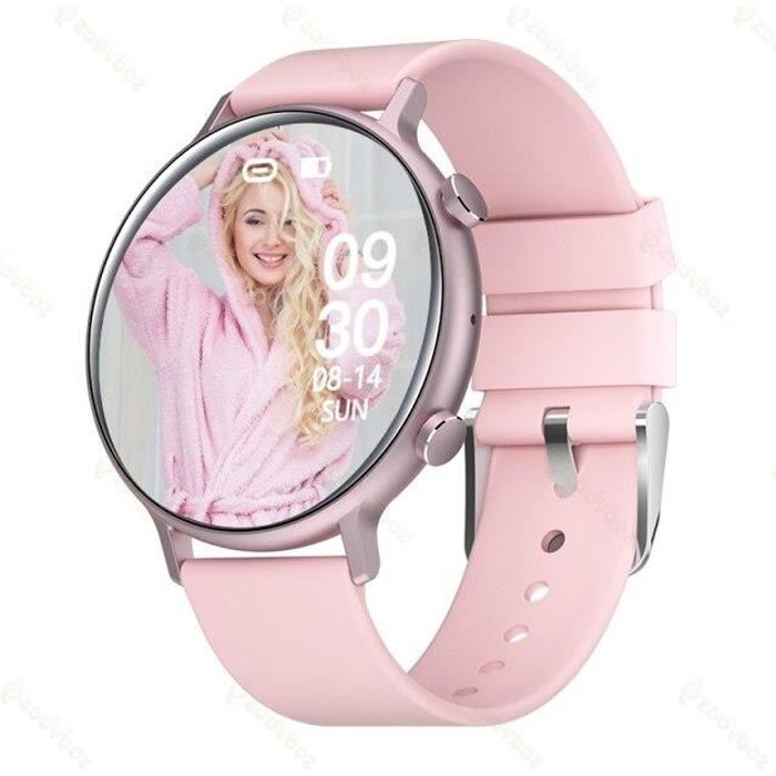RUMOCOVO Montre connect e ECG pour Xiaomi Huawei bracelet de