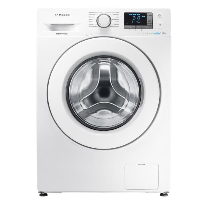 Lave-linge Eco Bubble & Digital Inverter, 9kg - WF90F5E3U4W