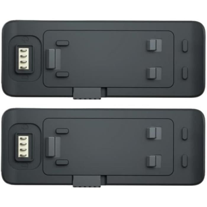 Lot De 2 Batteries Li-ion 1350mAh 3.85V Pour Insta360 One R - Compatible IS360RB, Remplacement Haute Qualité