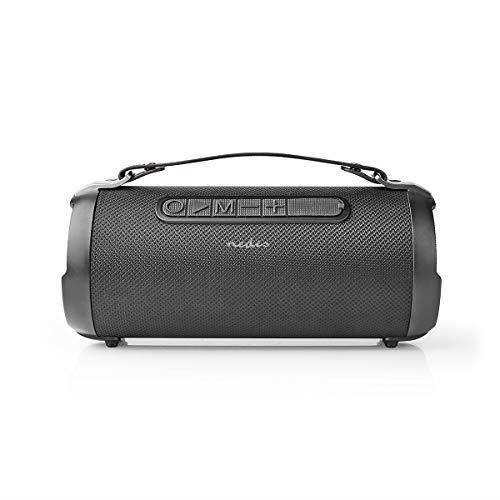 NEDIS Party Boombox - 6 Stunden Wiedergabezeit - Bluetooth® - TWS - Trageriemen - Schwarz