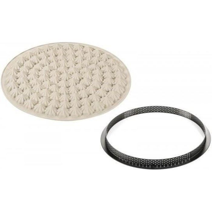 SILIKOMART Moule à tarte Meringuée 24 cm