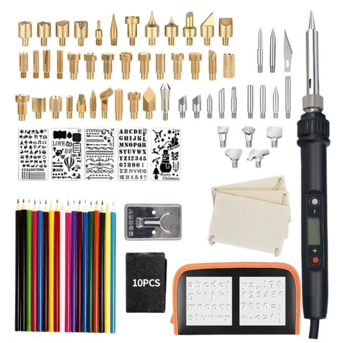 Support Pour Stylo Pyrograveur - Base En ABS Pour Ranger Fer à Souder, Outils De Pyrogravure Et Gravure (14x7x7 Cm)