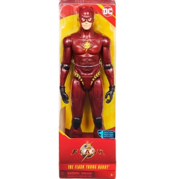 Figurine Flash Young Barry 30 cm articulee Super Heros Film Movie DC  Personnage Set Jouet Garcon et carte Offerte - Cdiscount Jeux - Jouets