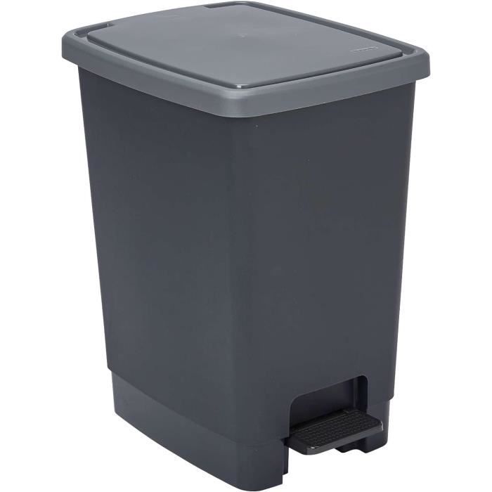 SUNDIS Green Bin - Cestino 25L Per Raccolta Differenziata | Plastica Riciclata, Design Rettangolare - Foto 9