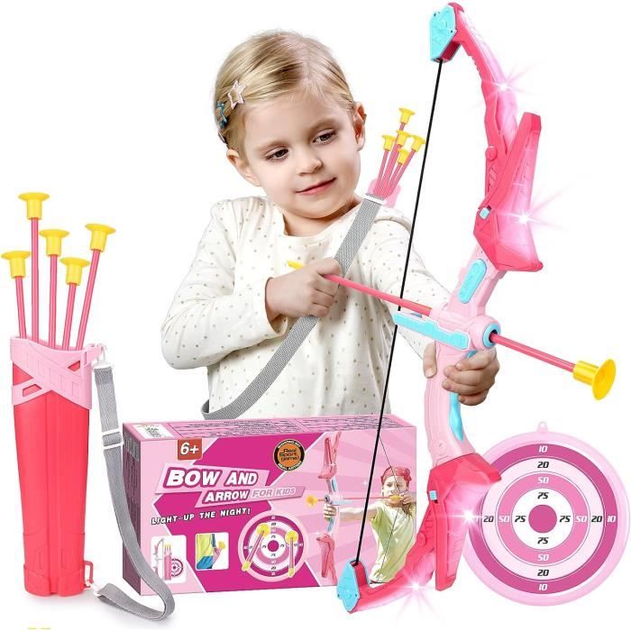 Jinxful Jouet Enfant 3 4 5 6 7 8 Ans Fille Arc Enfant Jouet Fille 3 8 Ans Jeux Exterieur Enfant Cadeau Garcon 3 8 Ans Jouet Fil31 Cdiscount Jeux Jouets