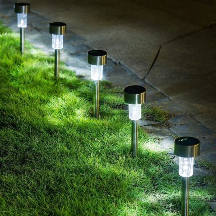 2 Lampes Solaires De Jardin | Éclairage Extérieur Décoratif | Énergie Solaire - IP44 - 1