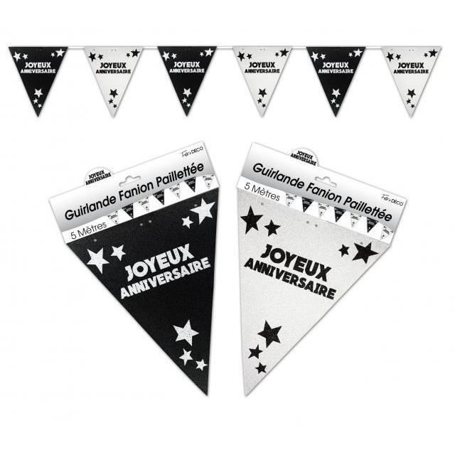 Guirlande Fanion Anniversaire Pailletee Noir Et Blanc X1 Ref Gfp00n Achat Vente Banderole Banniere Soldes Sur Cdiscount Des Le Janvier Cdiscount Guirlande Fanion Anniversaire Pailletee Noir Et Blanc X1 Ref Gfp00n Achat Vente Banderole Banniere Soldes Sur Cdiscount Des Le Janvier Cdiscount