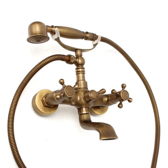Tempsa Robinet Douche Douchette Mitigeur En Laiton Bronze Mur Baignoire Sdb Retro Achat Vente Robinetterie Sdb Tempsa Retro Robinet Mitige Soldes Sur Cdiscount Des Le 20 Janvier Cdiscount