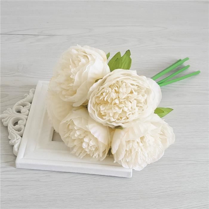 SUREH Couronne Pivoines Artificielles 40cm : La Touche De Douceur Qui Dure Toute L'Année