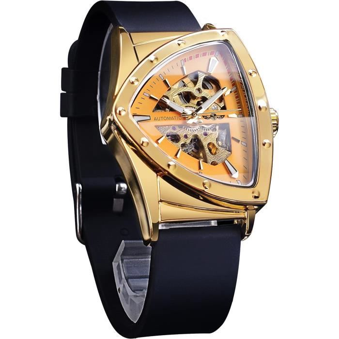 montre squelette automatique pas cher