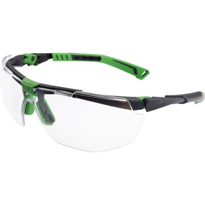 résistantes aux rayures et aux UV Lot de 3 paires de lunettes de sécurité pour le travail Lunettes de protection anti-buée avec vision claire