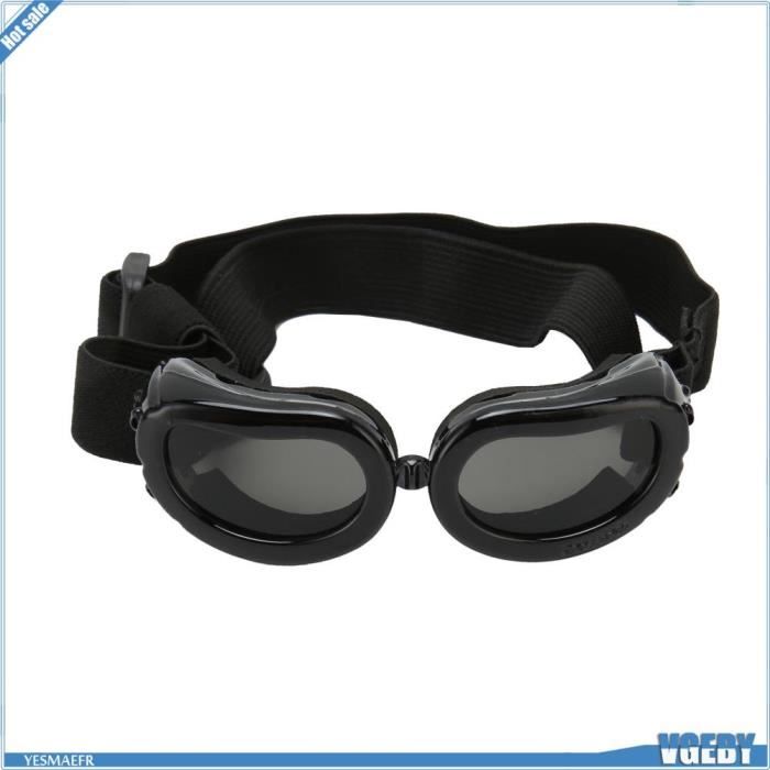 Meilleurs prix pour VGEBY Lunettes de Soleil pour Chien UV et Waterproof Bande Élastique Ajustable pour Petit Moyen Animal de Compagnie
