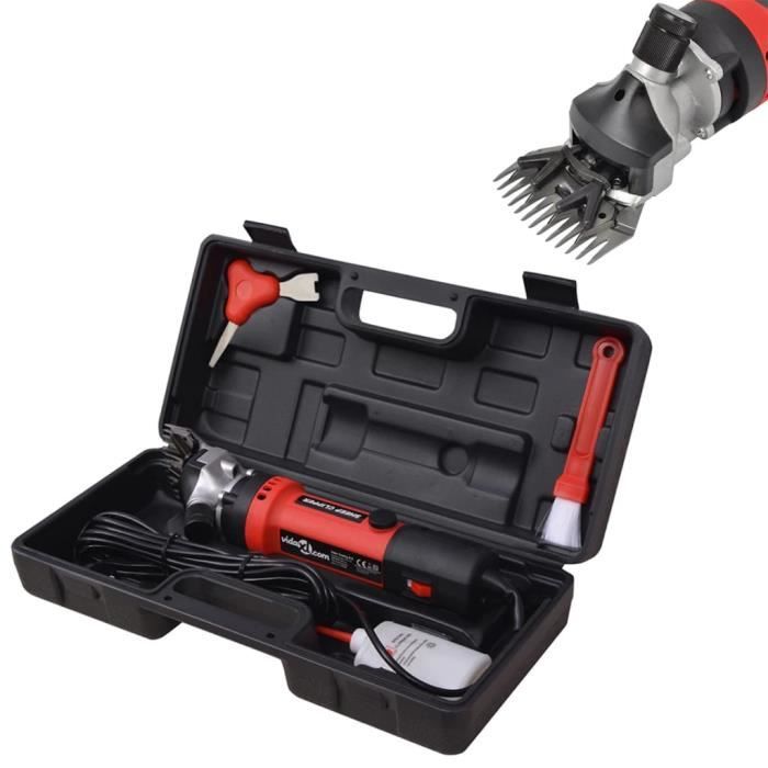 Tondeuse à mouton - vidaXL - Ensemble 6 pièces - 320 W - Vitesse 2400 tr/min - Câble 5 m