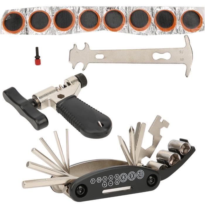 QKURT Kit D'outils Pour Chaîne De Vélo, 6 Paires De