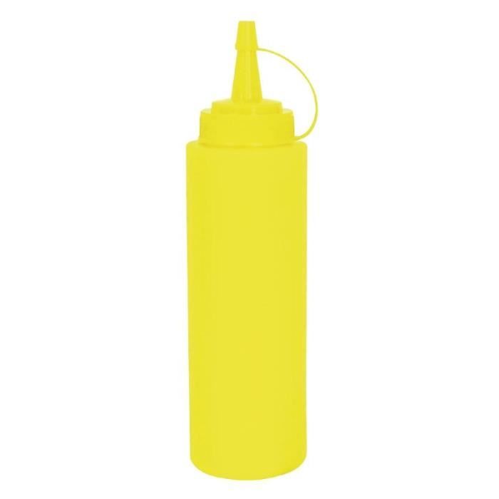 distributeur de sauce - vogue 237 ml jaune