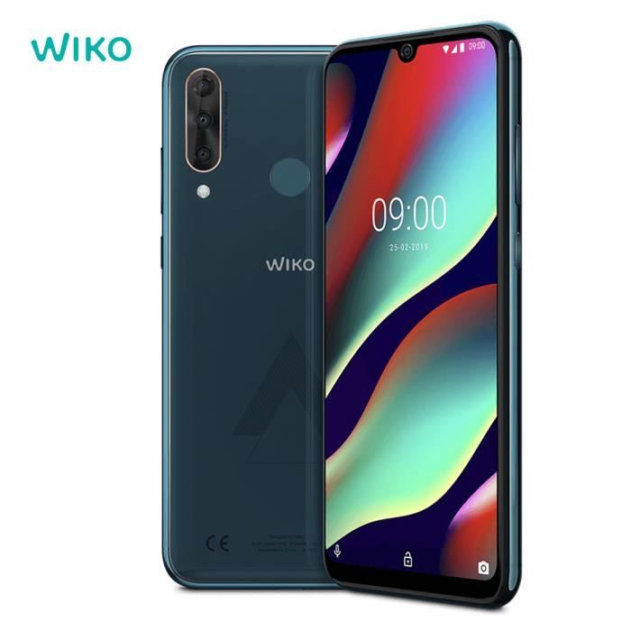 Téléphone portable WIKO View 3 Pro 64Go Vert EU pas cher Téléphone portable WIKO View 3 Pro 64Go Vert EU pas cher