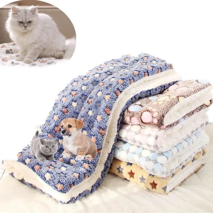 Couverture Doudou Lapin Pour Bébé - Tissu Doux - Apaisante Et Réconfortante - Motif Crochet