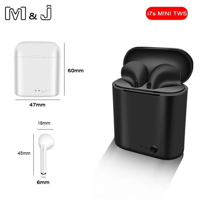 sans fil i7 Mini TWS Bluetooth 5.0 