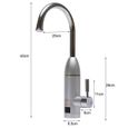 Robinet chauffe-eau instantané 3000W Chauffe-eau du robinet rotatif à 360° IPX4-1