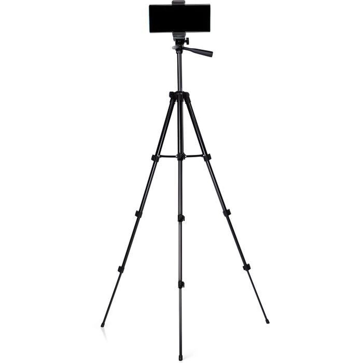 Trépied ajustable pour caméra et téléphone portable avec sac de transport -  53 cm à 163.5 cm