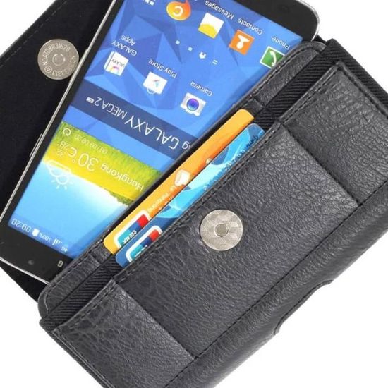 Sac Ceinture étui Pour Oukitel WP19 - Housse De Protection Avec Boucle, Noir