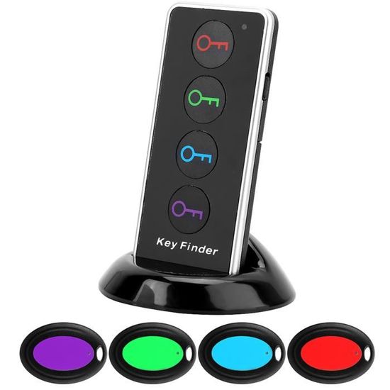 4 Localisateurs Nutale Mate Pour Clés Et Objets - Traqueur Bluetooth, App IOS/Android