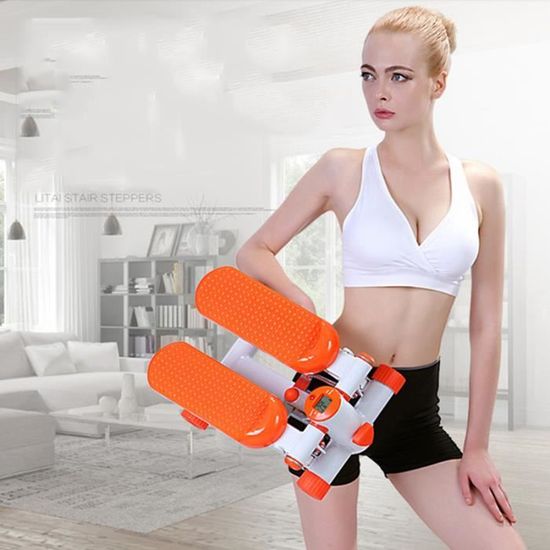 Mini stepper avec bandes élastiques à poignées - Sport