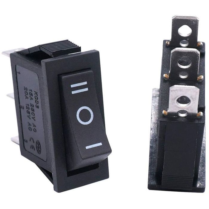 Lot De 18 Mini Interrupteurs à Bascule Verticaux 8 Mm – 3 Broches, 2 Positions (SPDT) – Parfait Pour Audio, Bricolage électronique