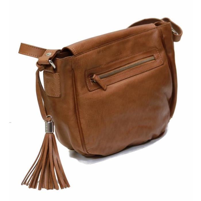 Sac besace ikks camel best sale