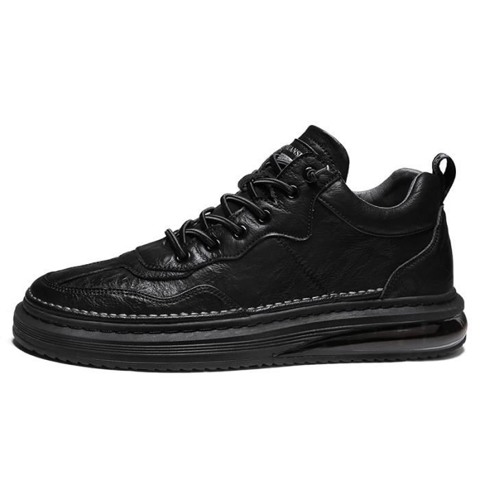 basket Homme tendance Decontracte resistantes a l usure Exercice noir GJ