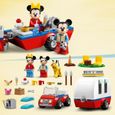LEGO® Disney Mickey et ses amis 10777 Mickey Mouse et Minnie Mouse Font du Camping, avec Pluto-2