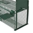 Moorland Piege de capture 61x21x23cm Infaillible Cage Pour petits animaux: campagnol, rat, ecureuil - 2 entrées + Poigné-2