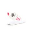Chaussures de sport filles Adidas Tensaur C Blanc - Scratch - Synthétique-2