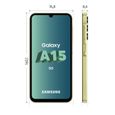 SAMSUNG Galaxy A15 5G Smartphone 128Go Lime-2
