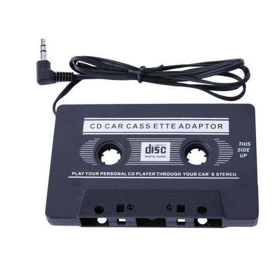 KINGWOW 3.5mm Adaptateur Cassette Voiture Stéréo Audio Jack Aux MP3  Autoradio