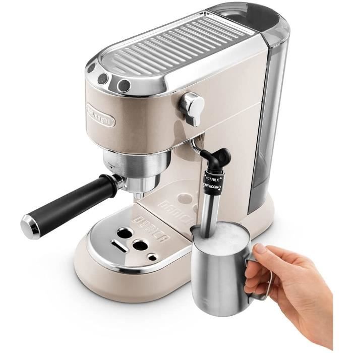 Machine à expresso DELONGHI Dedica Metallics EC785.BG - 15 bar - 1,1 L -  Café moulu et dosettes ESE - Cdiscount Electroménager
