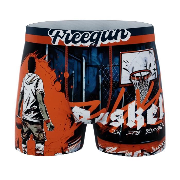FREEGUN Boxer Garcon Calecon Garcon Noir taille 14 16 ans lot de 3 Noir Cdiscount Pret a Porter