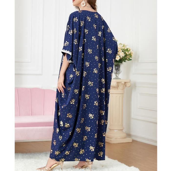 Robe manche chauve souris grande taille 2025