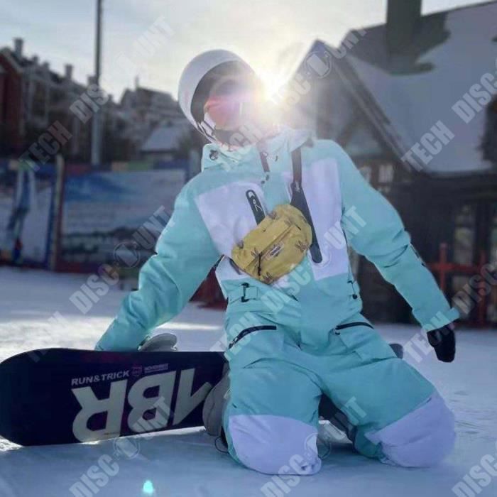 Combinaison De Ski Unisexe - Oversized, Imperméable, Chaude - Snowboard/Ski Alpin - 7