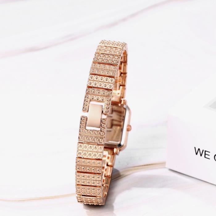 Montre femme carrée fantaisie store