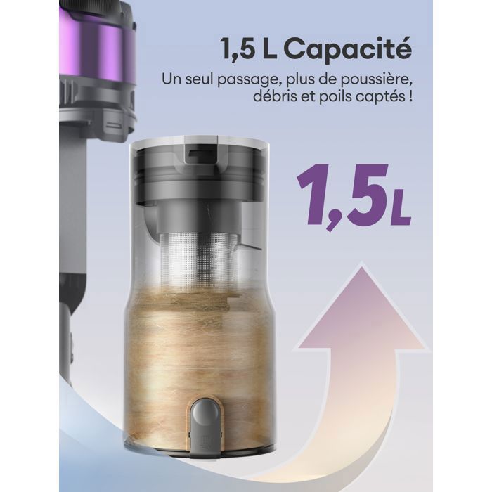 Auratrove Lot de 3 filtres lavables compatibles avec aspirateur sans fil Ultenic U12 Vesla - Pièces de rechange haute efficacité pour poils d'animaux et poussière - Facile à installer et à nettoyer