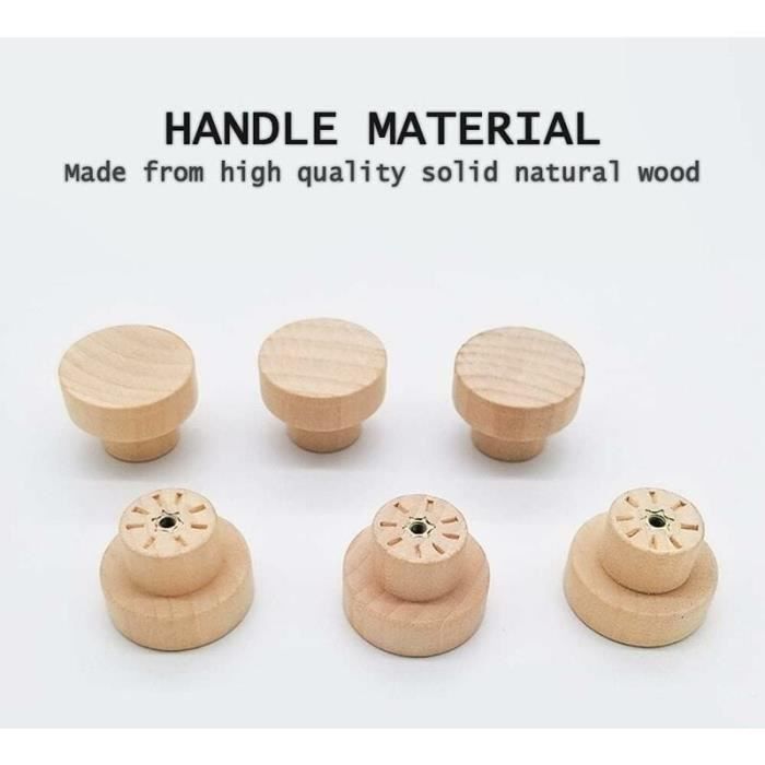 Lot De 30 Disques Ronds En Bois Naturel 10x10 Cm - Sous-Verres Parfaits Pour Bricolage, Artisanat, Gravure Laser Et Peinture